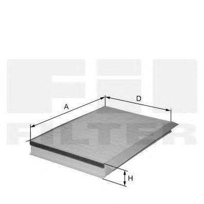 FIL FILTER hck7135 -  Фильтр воздуха в салоне